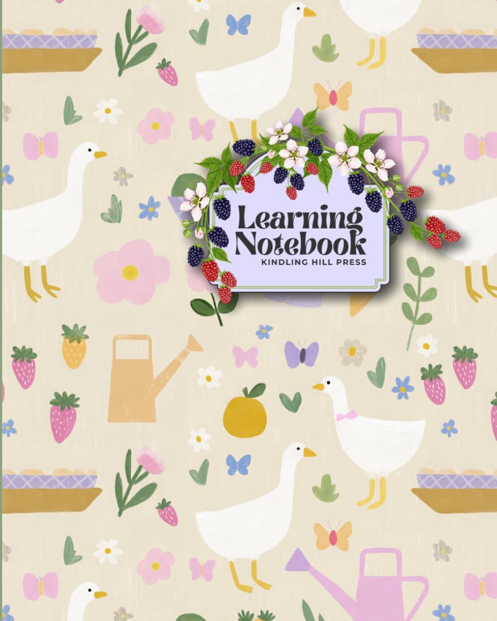 Learning Notebook: 20-Week Undated Homeschool Assignment Journal for Children: Daily Planning, Habit Tracking, Weekly Reflection & Gentle Self-Grading | Charlotte Mason Inspired | Kindling Hill Press