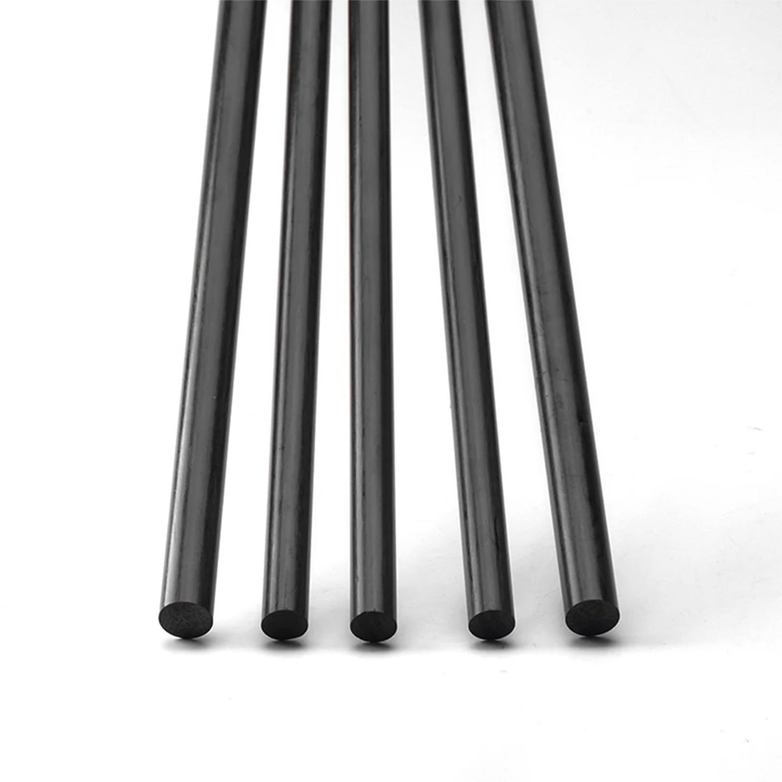 1pcs Asta solida in pura fibra di carbonio
