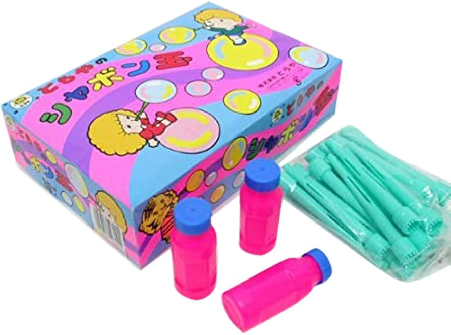 Amazon | しゃぼん玉 とらやのシャボン玉 30入 | シャボン玉セット