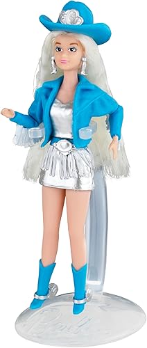 Miniatura 4 de Barbie más pequeña del mundo - 3.50 pulgadas, Barbie vaquera y Barbie Rollerblade. Cada uno se vende por separado. Estilos seleccionados al azar