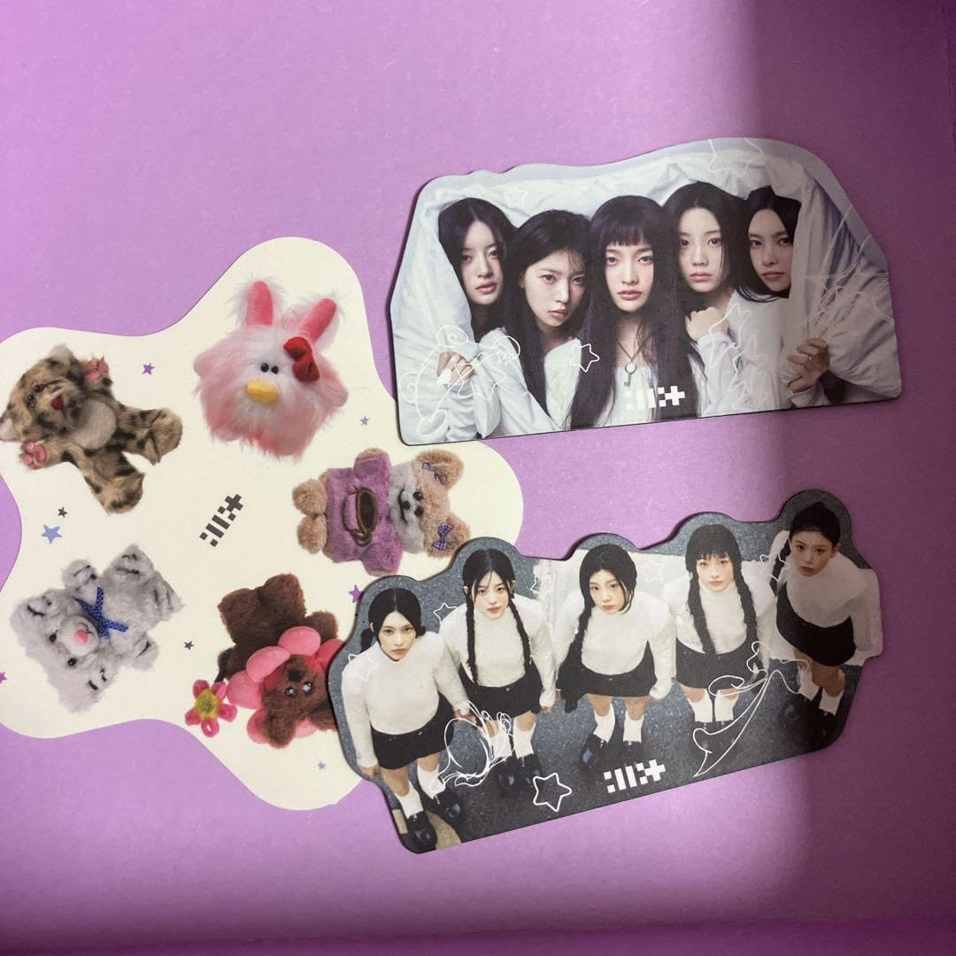 ILLIT　アイリット　ステッカー2枚セット　番組観覧　with music ILLIT アイリット ステッカー2枚セット 番組観覧 with music