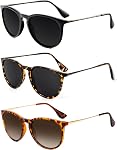 HENGOSEN Vintage Polarized Sunglasses for Women Men Round Classic Retro Women Sunglasses UV Protection Lens