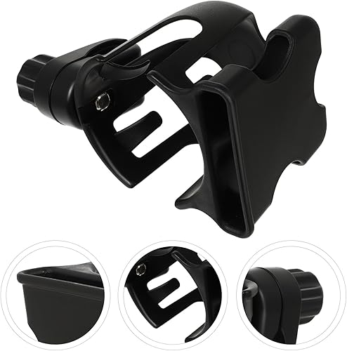 Miniatura 8 de Stroller Bottle Holder with Phone Stand Lightweight Water Bottle Rack for Strollers Easy Installation Compatible with Walkers and Wheelchairs