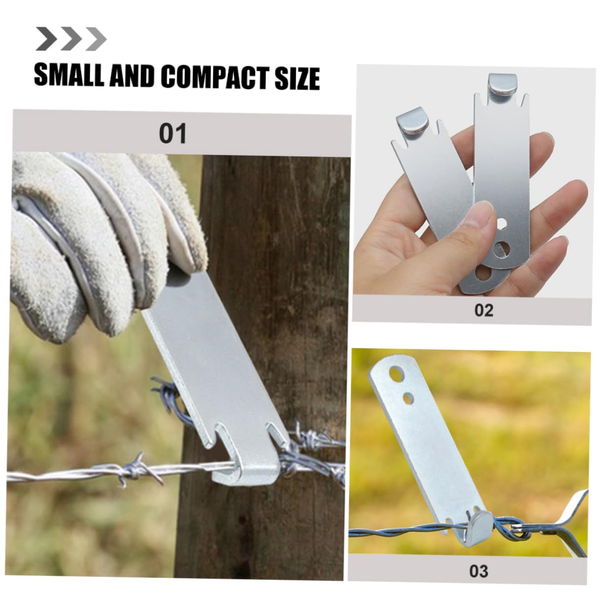 BESPORTBLE 4 Pcs Steel Wire Replacement Rope Tensioner Steel Wire Tightener Wire Tensioner Fence Wire Cable Tensioner Tightener Heavy Duty Metal Cable Strainer Metal Wire Tightener