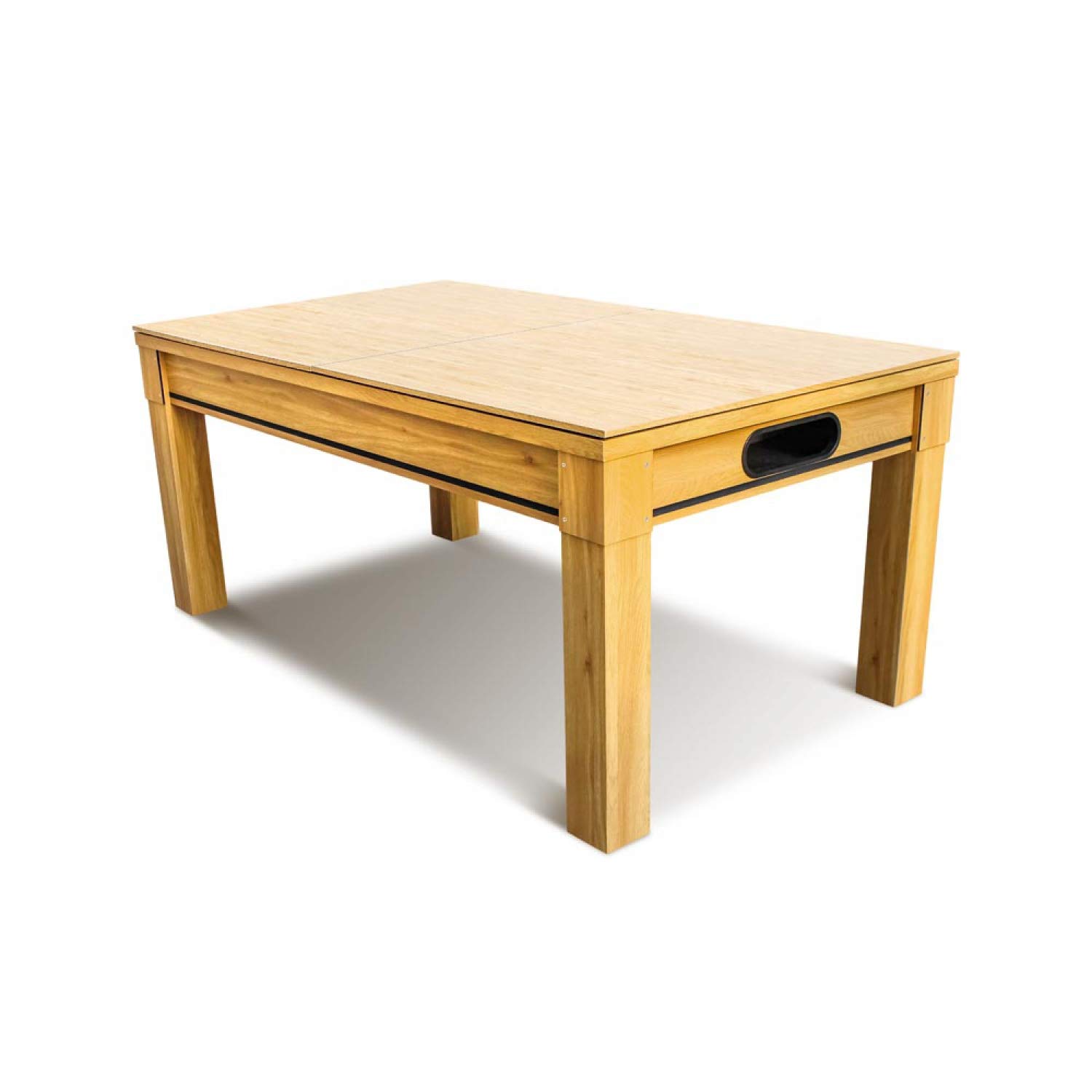 CONCEPT USINE | Table à Manger Multi-Jeux Atlanta | Billard et Ping-Pong Intégrés | Plateau Réversible | Gain de Place et Multi-Fonctions | Accessoires Inclus | Idée Cadeau Jeu, Famille et Décoration