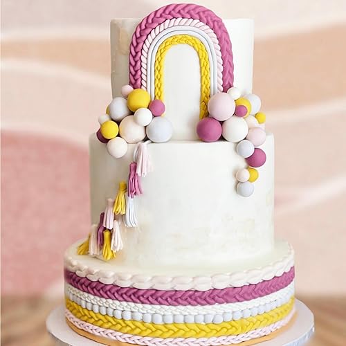 Miniatura 4 de Moldes de fondant de encaje de voluta, decoración de marco de chocolate barroco, molde de alivio de marco de arcilla para decoración de cumpleaños,