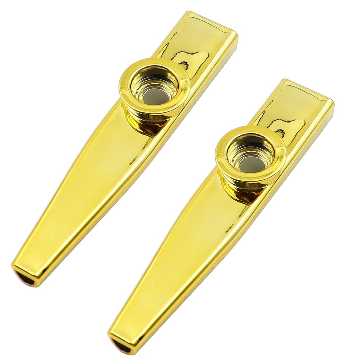POFET 8Pcs Kazoo, Multipack Kazoo Metal Kazoo kazoo Instrument Gazoo Musical Instruments for Kids Gift Instrumental Accompaniment - Image 2