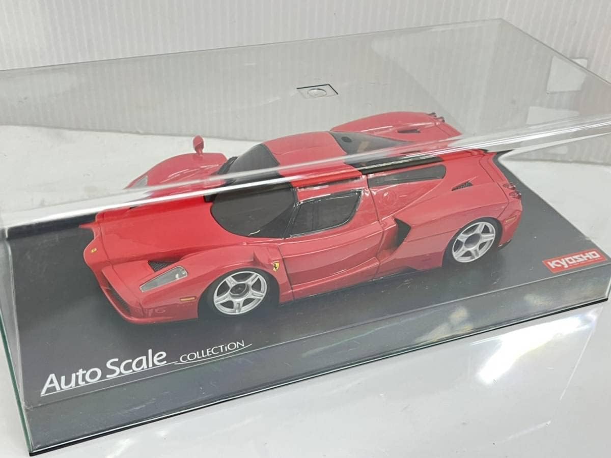 Amazon.co.jp 京商 ミニッツ オートスケール エンツォ フェラーリ レッド ボディ auto scale グロスコート おもちゃ