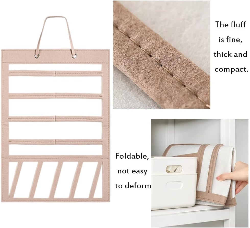 Hanging Eyeglass Organizer,Glasses Storage Hanging Bag,Organizers of Wall Mounted Pocket Glasses,1 Piece.