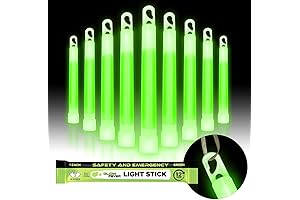Long-Lasting UV Paqlite Glow Sticks