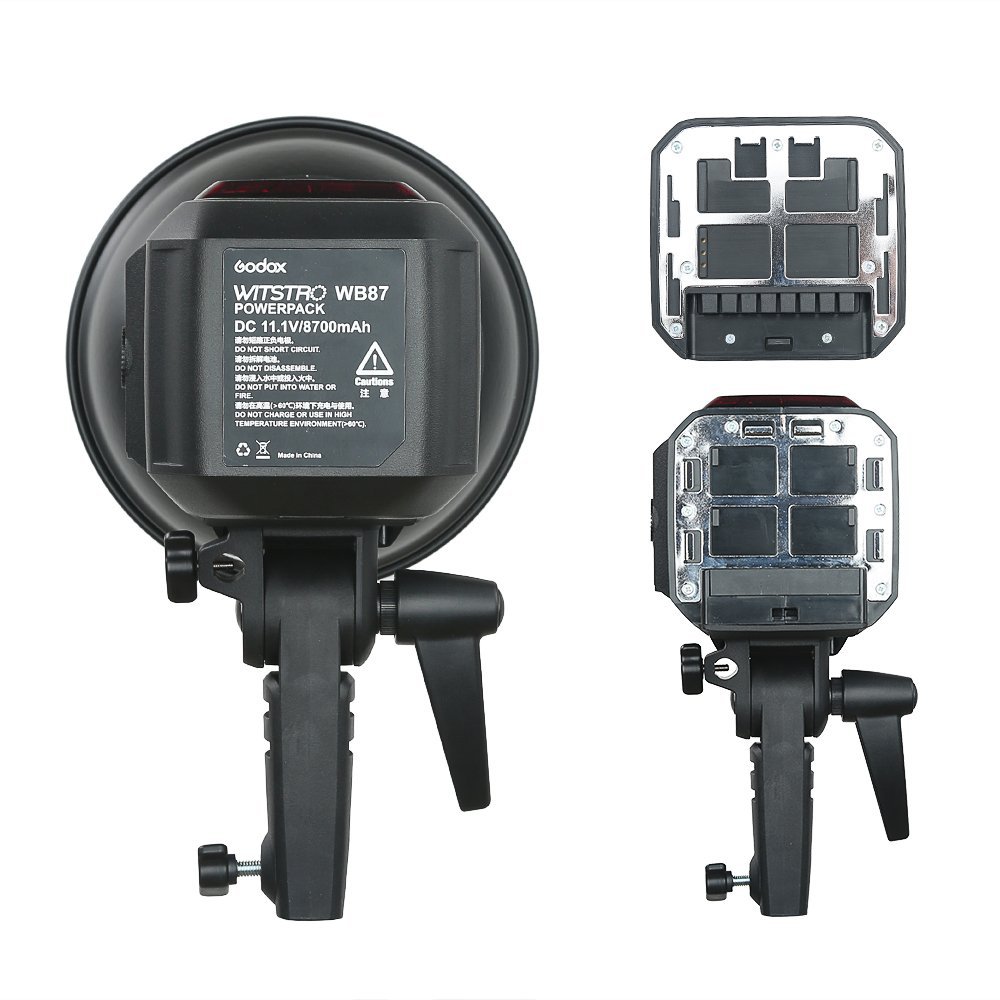 Godox AD600BM Falsh 600Ws Bowens Mount Outdoor Flash con 2.4G Inalámbrico X Sistema Compatible para Nikon Canon Sony Fujifilm Panasonic Olympus Camara(AD600BM)
