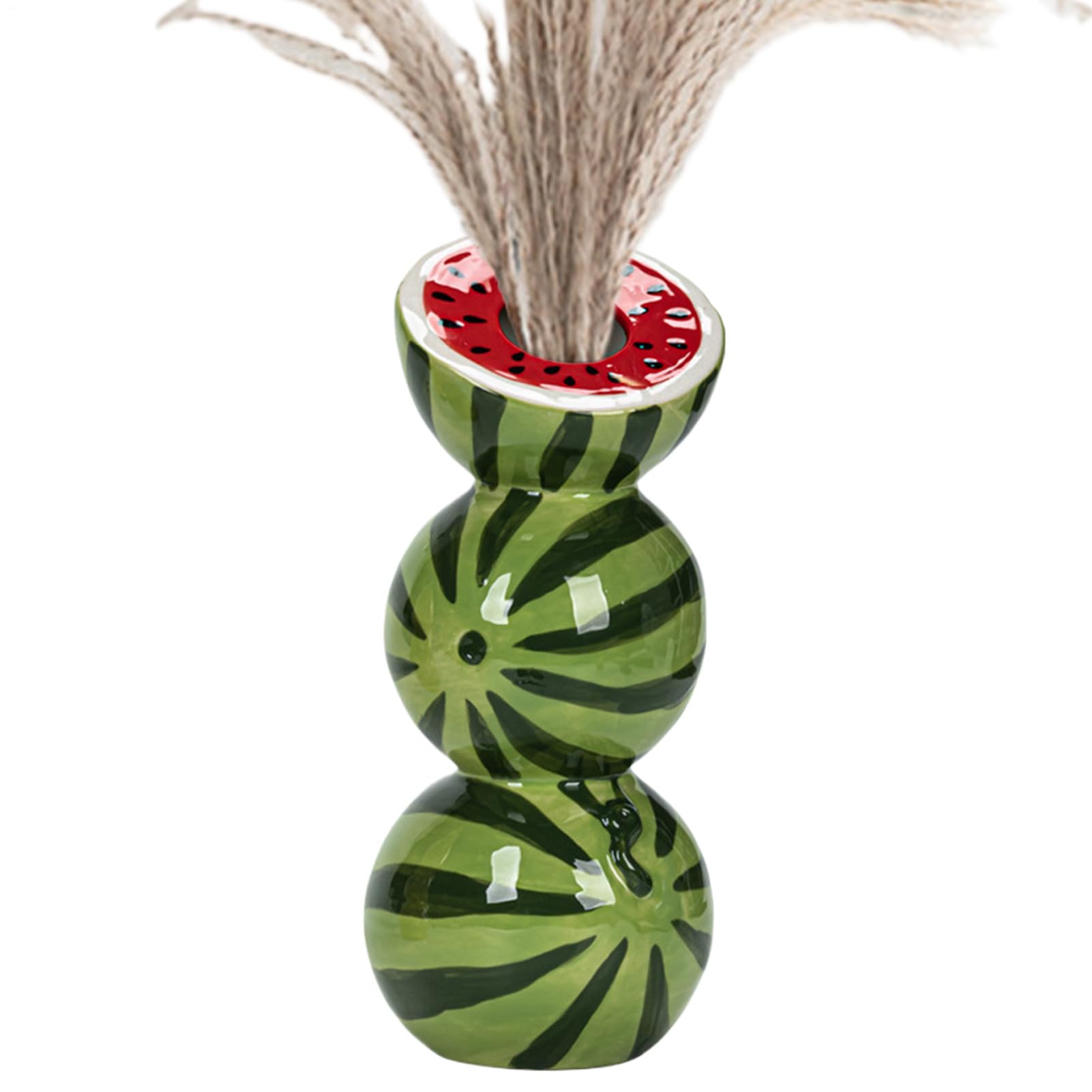 Vase décoratif en céramique pour fleurs et décorations de cuisine élégantes