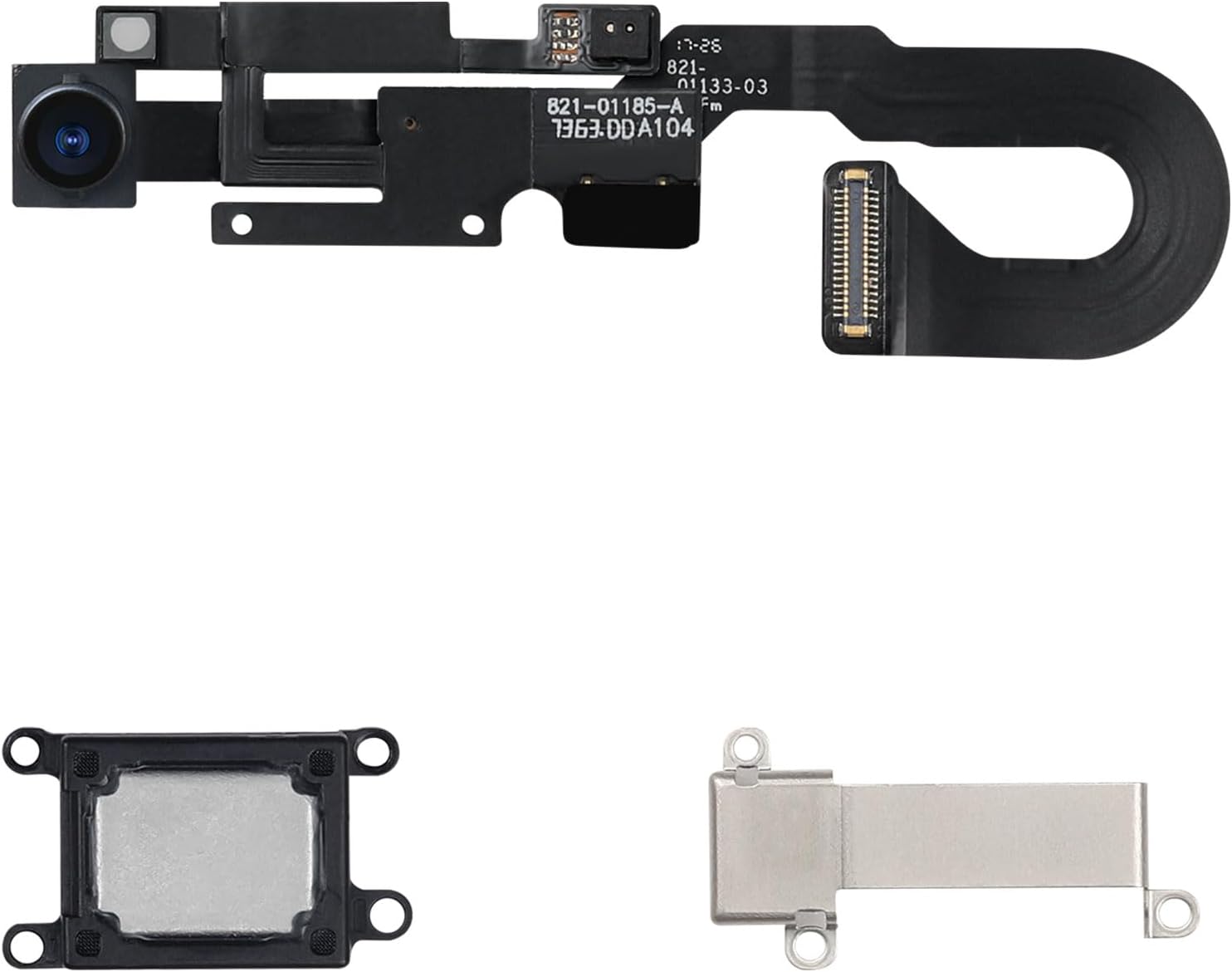 Front Facing Camera Replacement for iPhone 8 7MP for iPhone SE 2020 / SE 2022 Repair Earpiece Flex Cable Fix Ear Speaker Module with Ambient Light Sensor Proximity Sensor Connector A1863 A1905 A1906