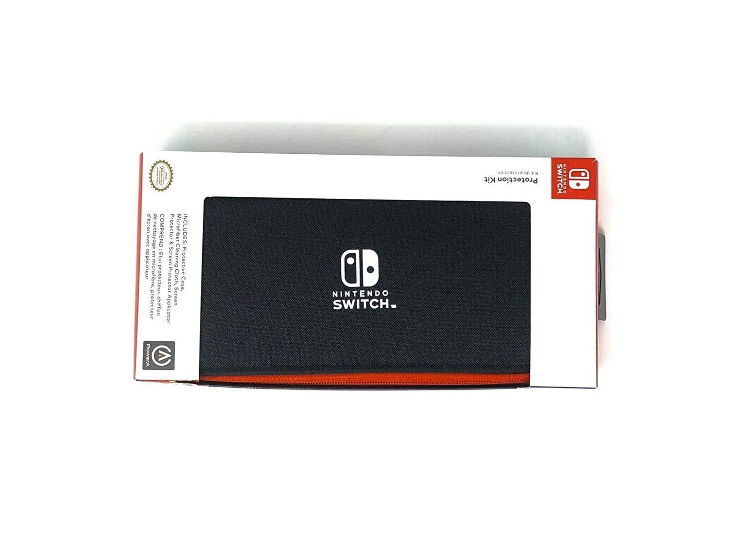 Liphontcta Nintendo Switch Bundle with 12 Month Online Family Plan /128GB SanDisk Micro SD Card/Case and Screen Protector, Red and Blue w/128GB SD/Case