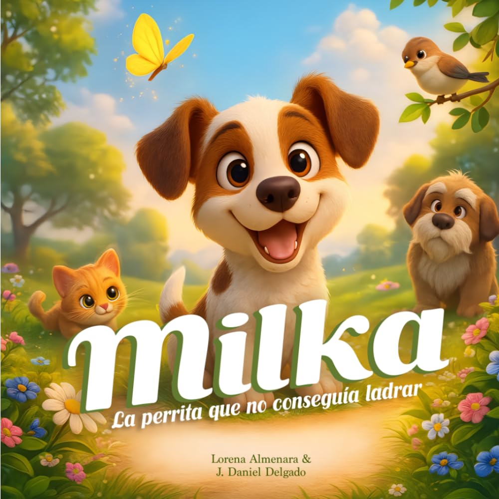 Milka: La perrita que no conseguía ladrar