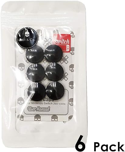 Miniatura 6 de Skull & Co. Replacement Joystick Covers for Nintendo Switch and Switch Lite (Repair Parts)