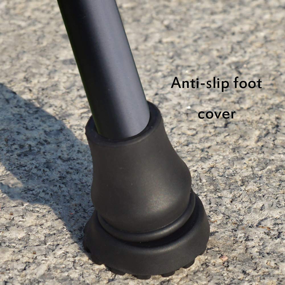 Stampelle in Lega di Alluminio, stampelle Regolabili, Manici in Legno, Materiale in Lega di Alluminio Leggero e Resistente, Il carico Massimo è di 100 kg, stampelle Times