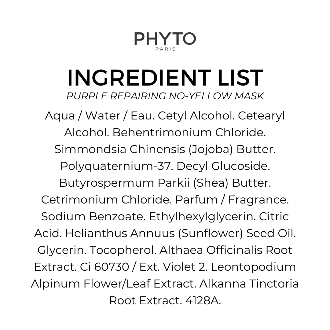PHYTO Violet Repairing No Yellow Mask 200 ml, Purple, 200 ml (Pack of 1) - Image 4