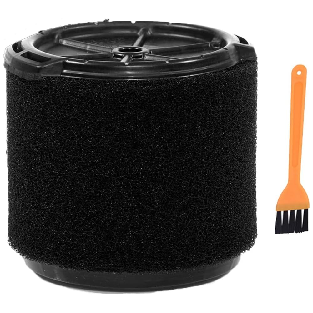 Vjsujehgy VF3700 Wet Application Foam Filter Replacement for Vac Filters, for 3-Gallon to 4-1/2-Gallon Shop Vacuum Cleaners