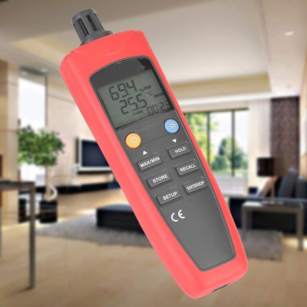 Pokój Termometr bezprzewodowy termometr higrometr, mini czujnik wilgotności i temperatury