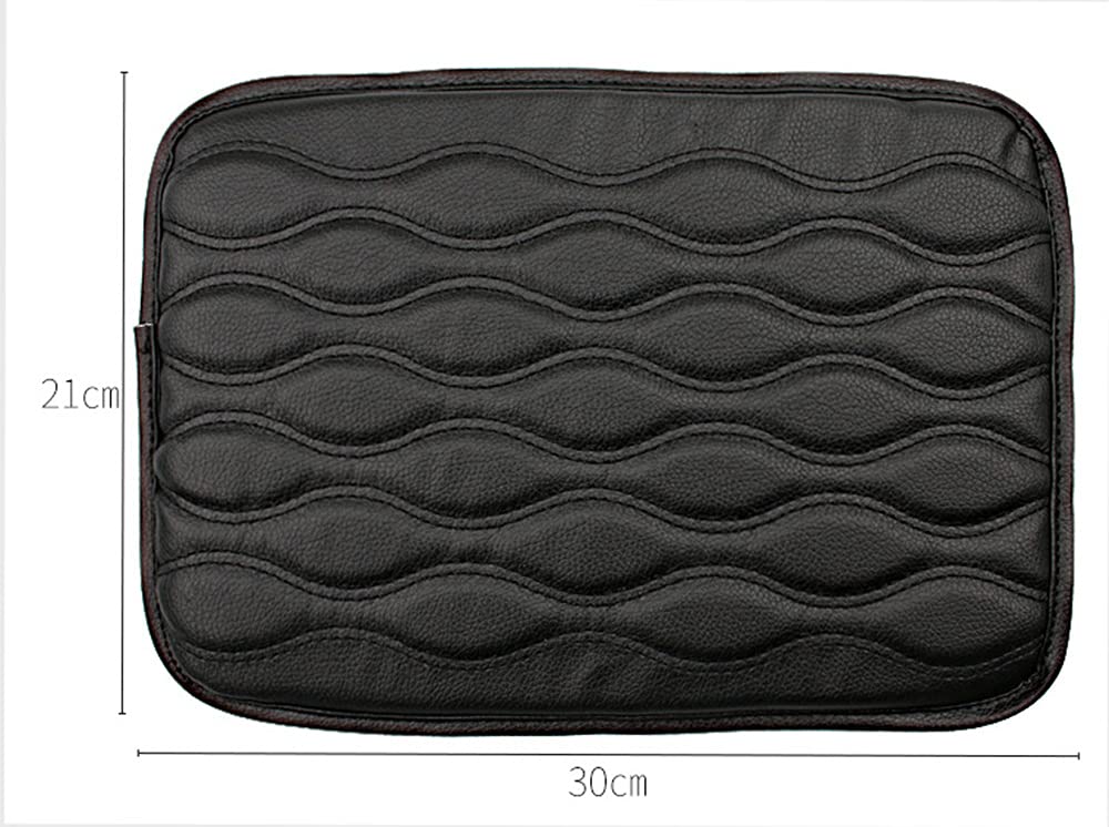 Auto Mittelkonsolenabdeckung - Universal Armlehnenbezug PU-Leder Mit Strass