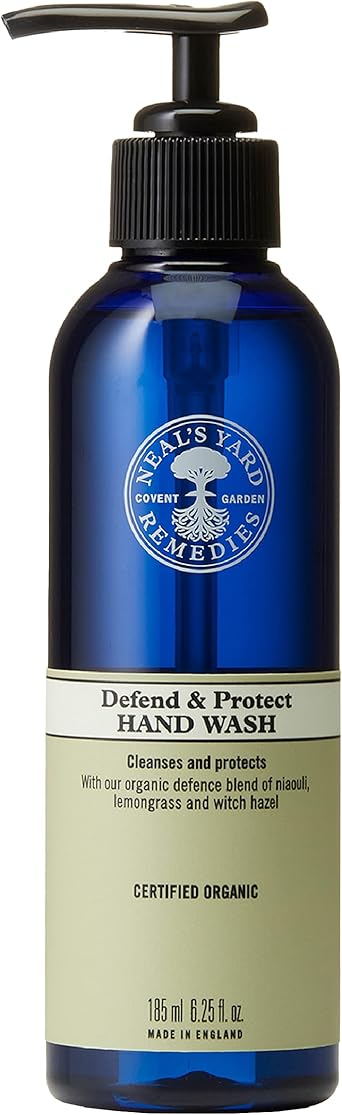 Neal's Yard Remedies | Defend And Protect Hand Wash | Vegan | Organic Defence Blend Protect Against Germs & Microbes | Certified Organic | 185ml : Amazon.co.uk: Beauty