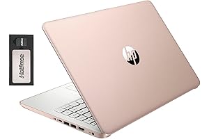 HP Stream 14" Gold HD BrightView Laptop: Stunning Style, Seamless Performance