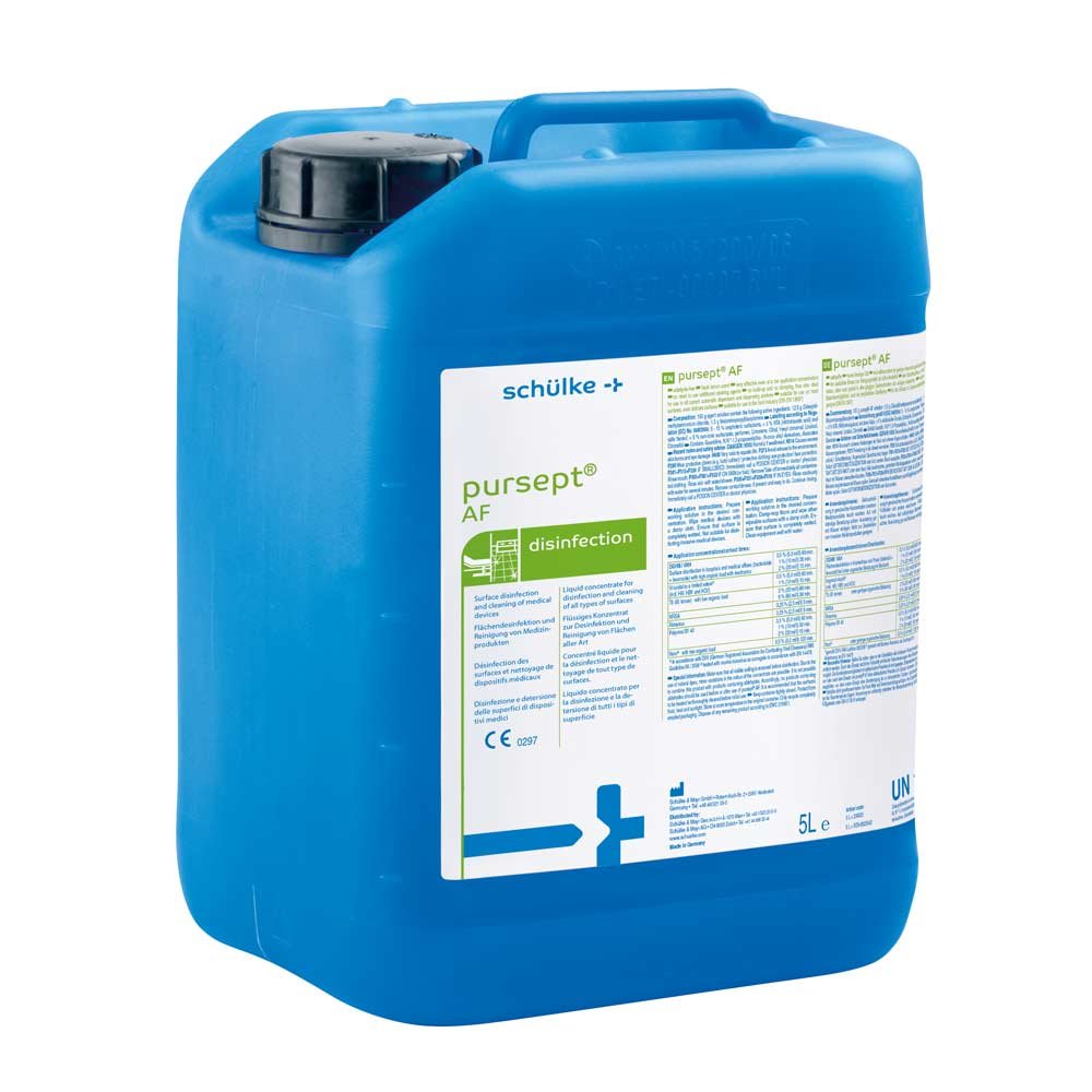 Schülke pursept Flächendesinfektionsmittel Konzentrat Desinfektion, Limonenduft, 5 L