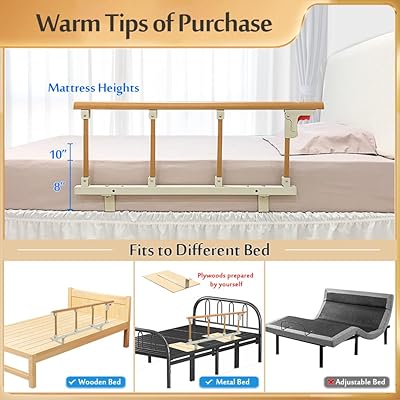 Bed Rails | Bed Safety Rails | Bed Rails For Seniors | DISCOUNT | Side Rails For Bed - View #10