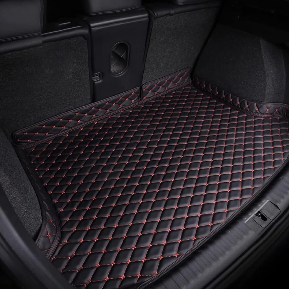 Car Cargo Liners for Mazda CX-60 CX60 2022 2023 2024,Leather Rear Trunk Mats Boot Mats Liner Pad Durable All Weather Protector Interior Accessories,C