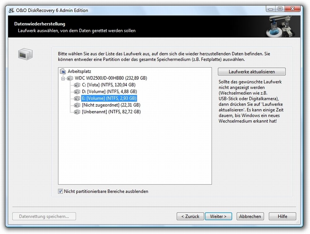 O&O DiskRecovery 6 Personal Edition
