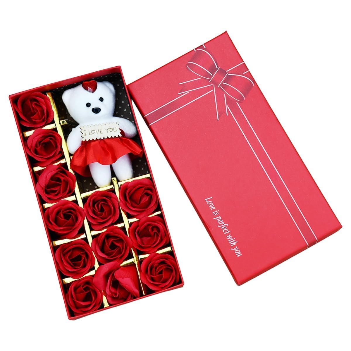 Collectible India Love Romantic Gifts for Girlfriend Boyfriend with Love Teddy Bear - Best Gifts for Girls Boys Best Friend Couples Lovers, Birthday Wedding Anniversary Mothers Day-image-19