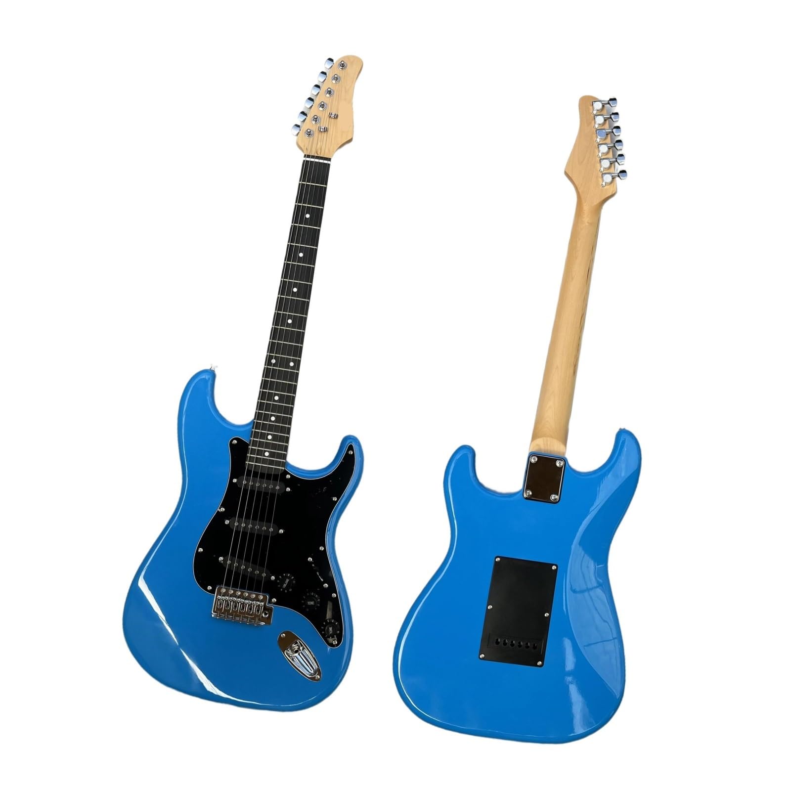 Meccaniche Universali Chitarra Chitarra Elettrica Blu Per Principianti E Pratica