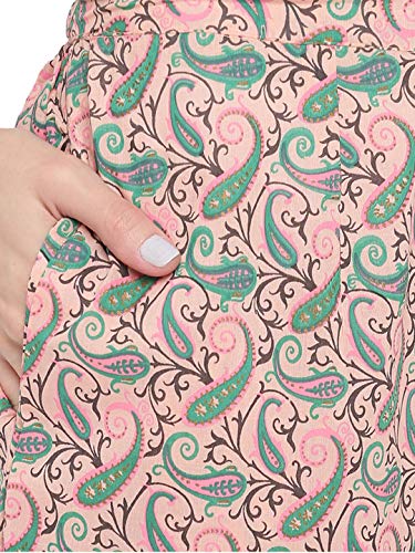 Image of Vbuyz Women Foil Print & Gota Patti Work Straight Cotton Salwar Suit | Straight Kurta Pant Dupatta | Kurta Set with Dupatta for Women | Suit Set | Ethnic Set | Printed Kurta Set