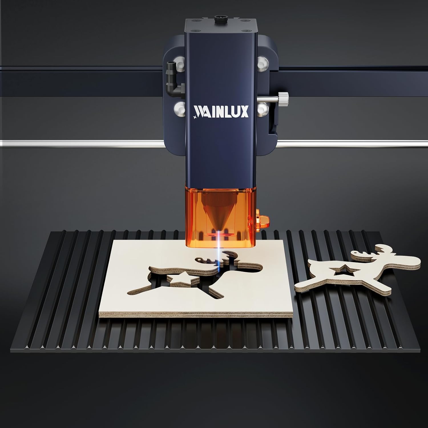 Honeycomb Laser Bed, Honeycomb Working Table 7.87"*6.18"for Laser Engraver and Cutter with Aluminum Panel for Desktop-Protecting,Smooth Edge Cut,Free Assembly,Fast Heat and Smoke Dissipation - Image 2