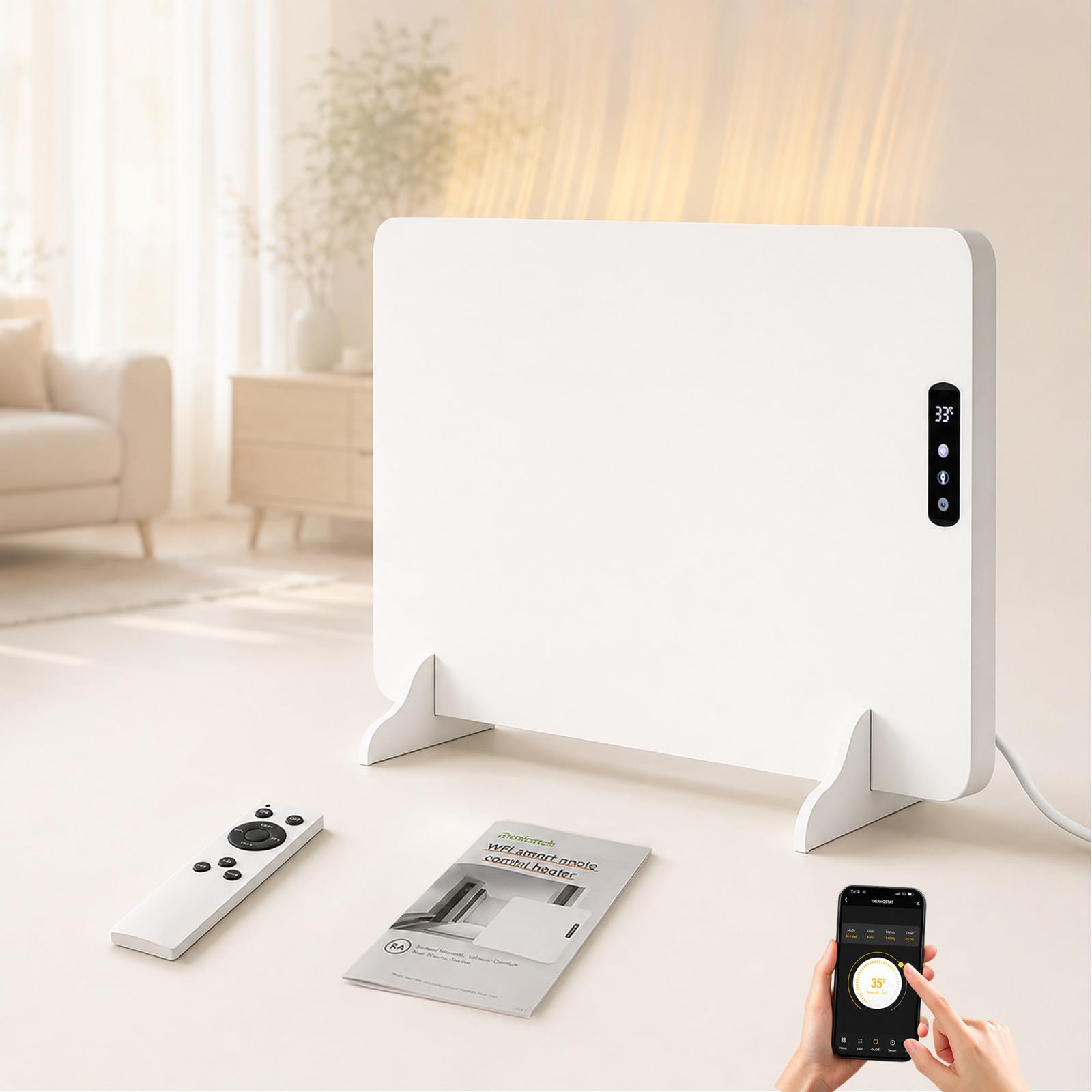 Termoconvettore Elettrico per Camera e Ufficio C-800