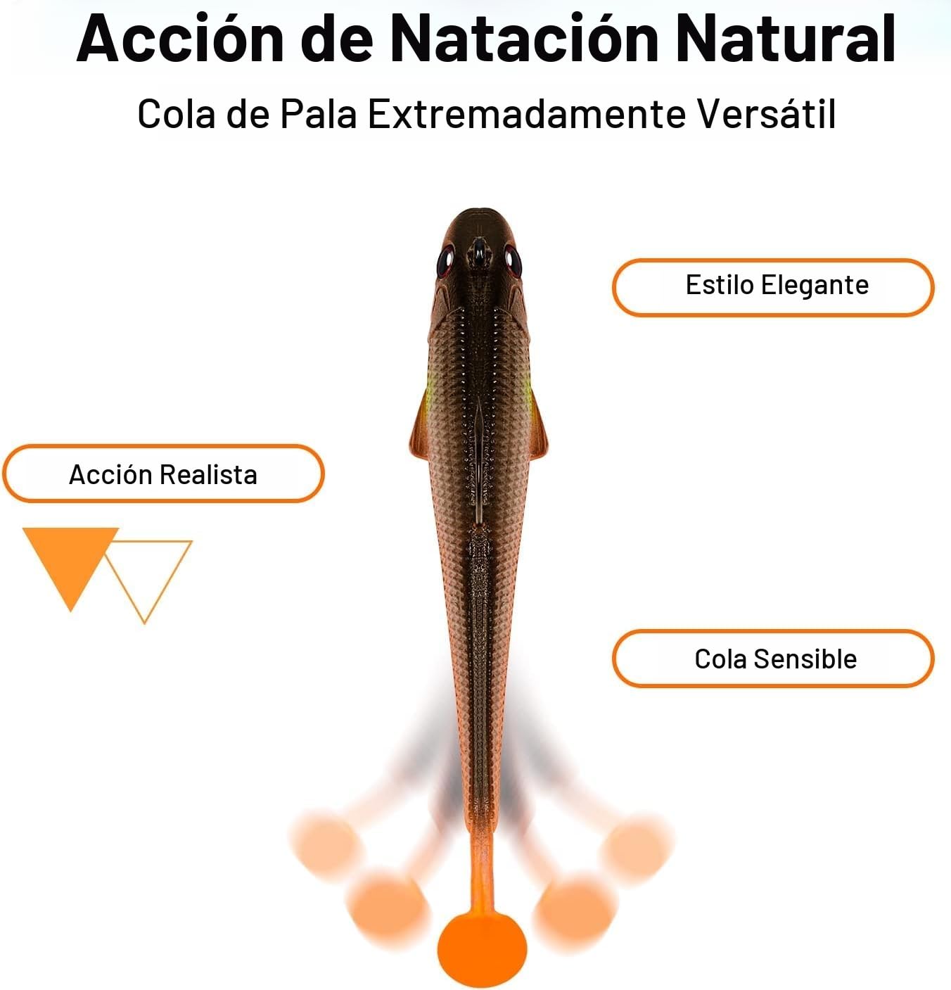TRUSCEND Shadtale Señuelo con Anzuelos BKK Hundimiento Temblor Paddle Tail Swimbait para Lubina Truchas Lucio Siluro
