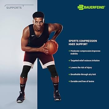 BAUERFEIND SPORTS KNEE SUPPORT Sサイズ Bauerfeind Sports Knee Support - Affinity Home Medical
