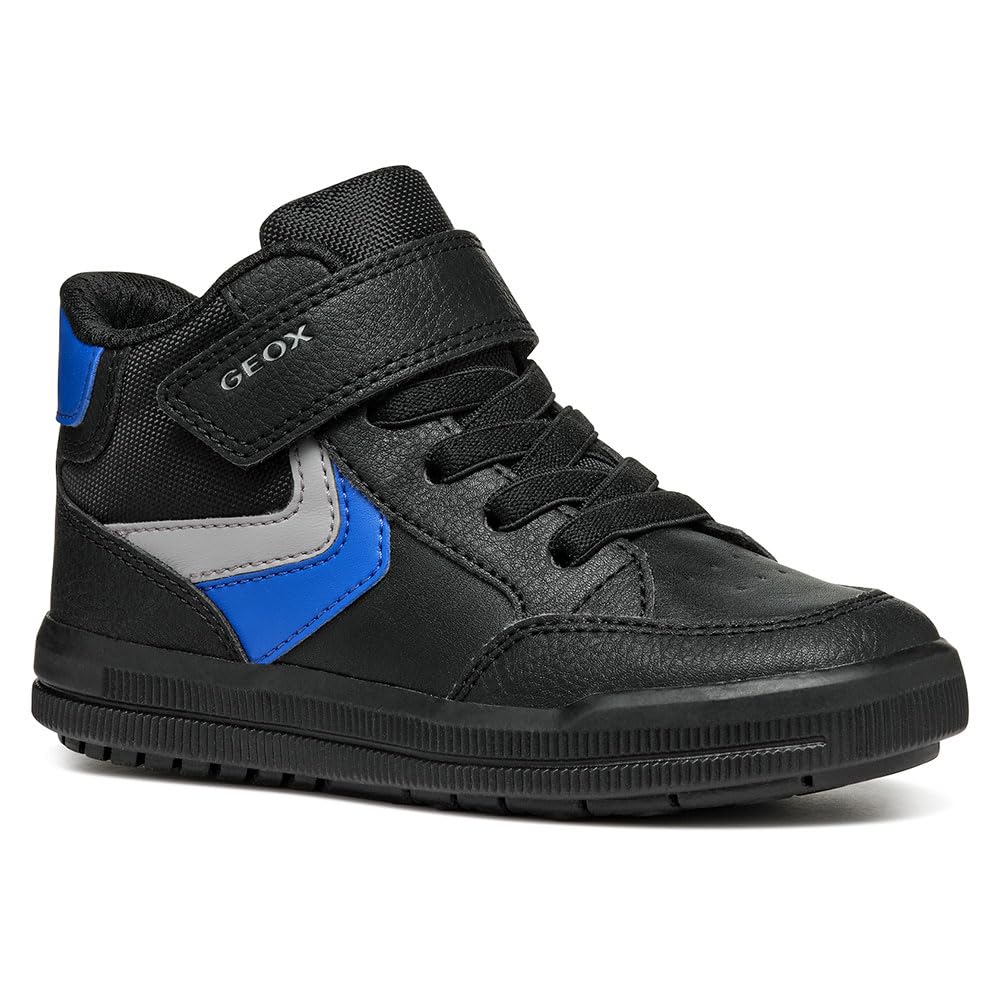 Geox J Arzach BOY A, Sneaker, Black