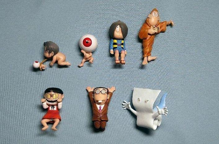 Amazon.co.jp: PUTITTO ゲゲゲの鬼太郎 全7品 コンプリート キタン 