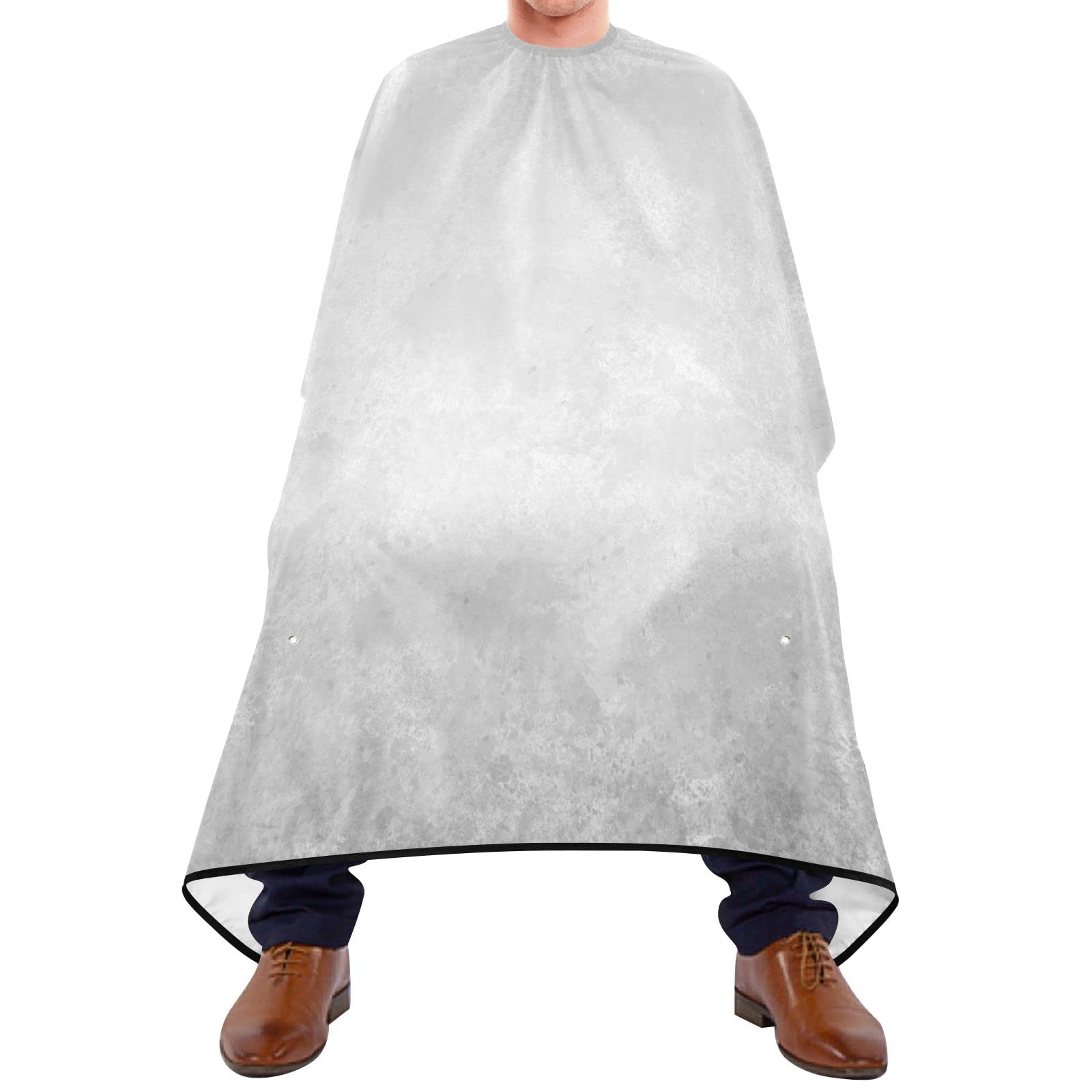 501 Capa De Peluquería Profesional 140x168cm, Color Gris Abstracto Capas Para Peluqueria Personalizada Capa De Barbero Profesional, Para Barberías, Hombres