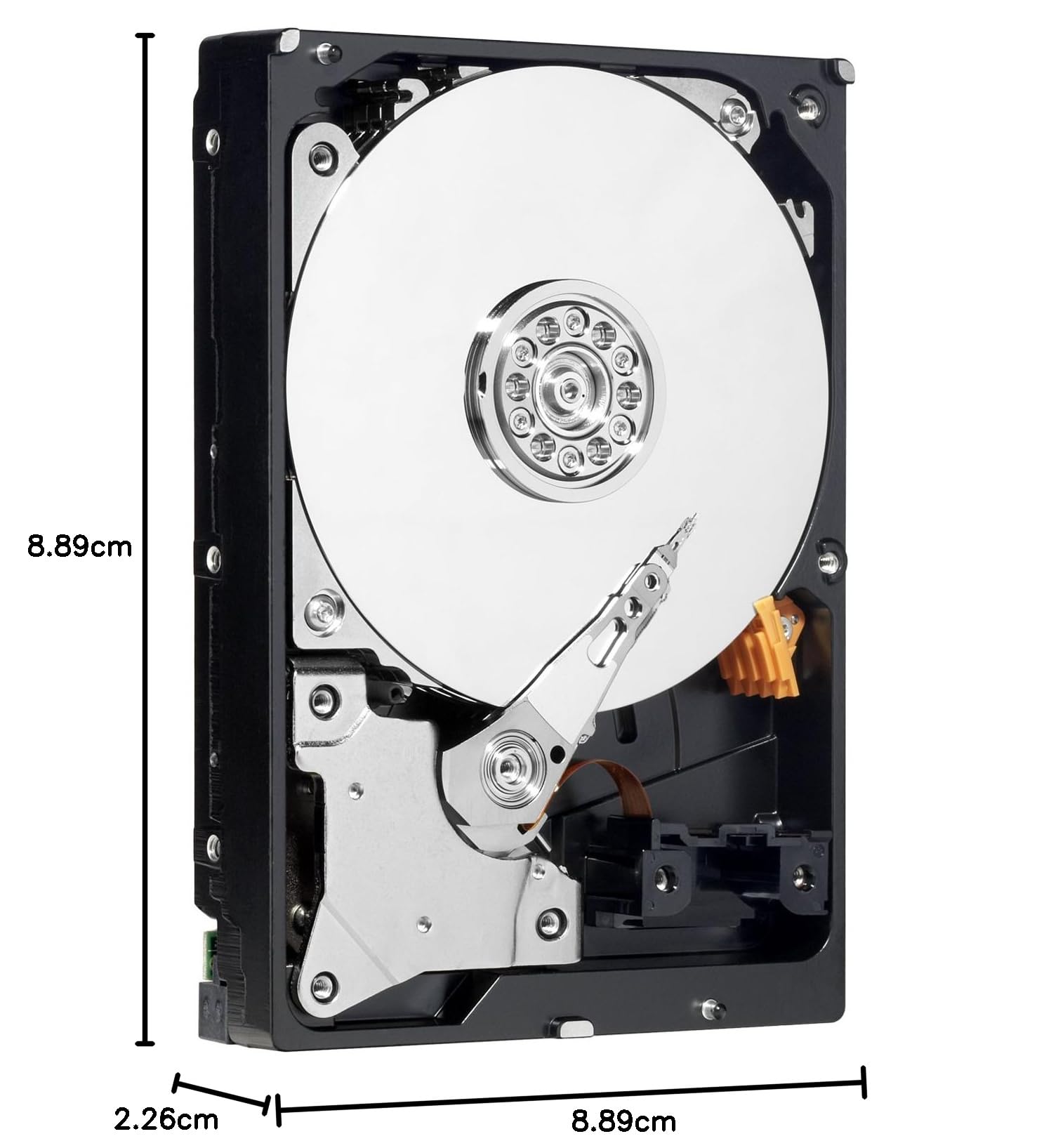 Western Digital WD Bulk WD10EURX 1TB AV GP SATA 6Gbs 8.9 cm, 1 TB