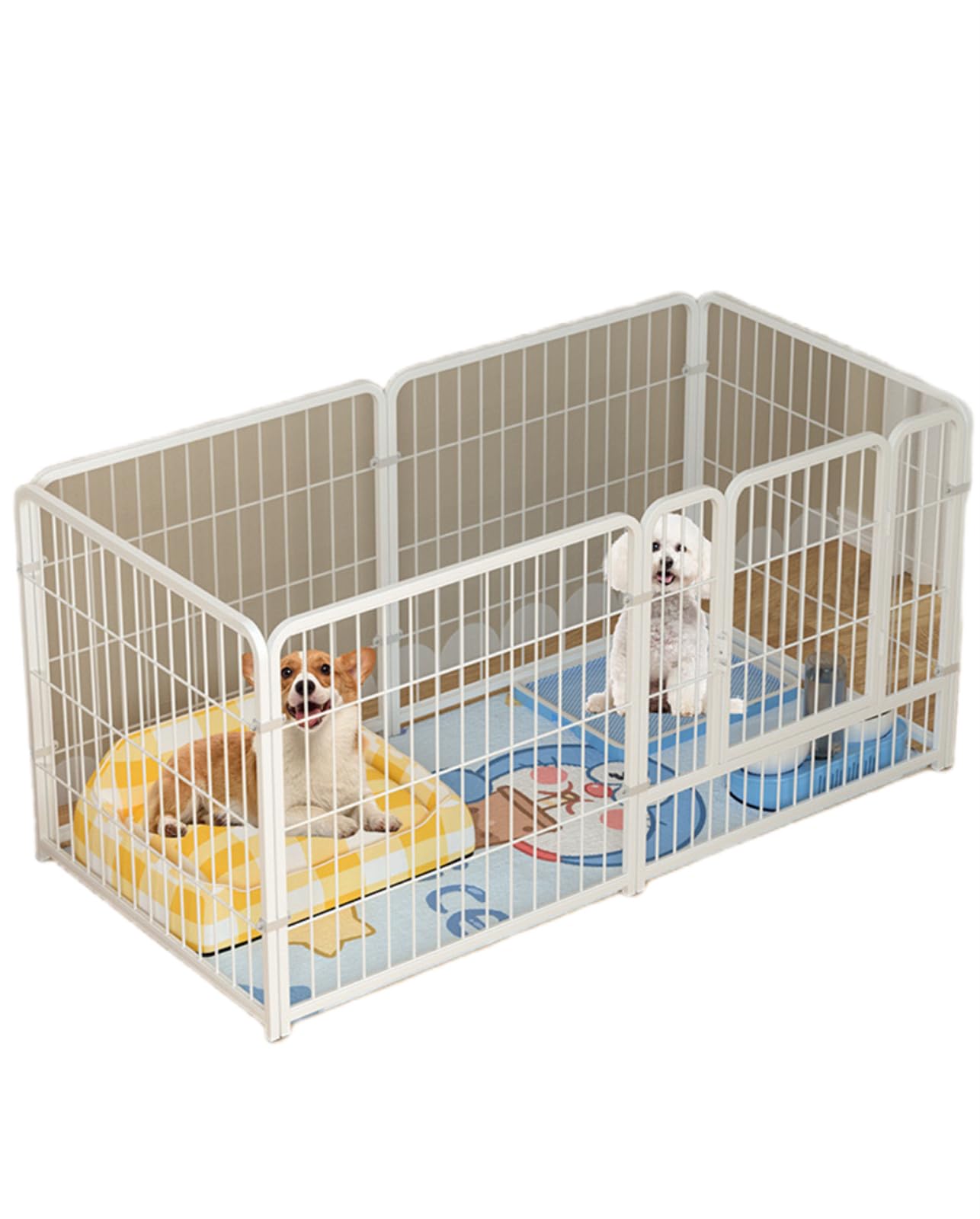 Amazon | xixining ペットサークル 犬 ケージ サークル ペットフェンス