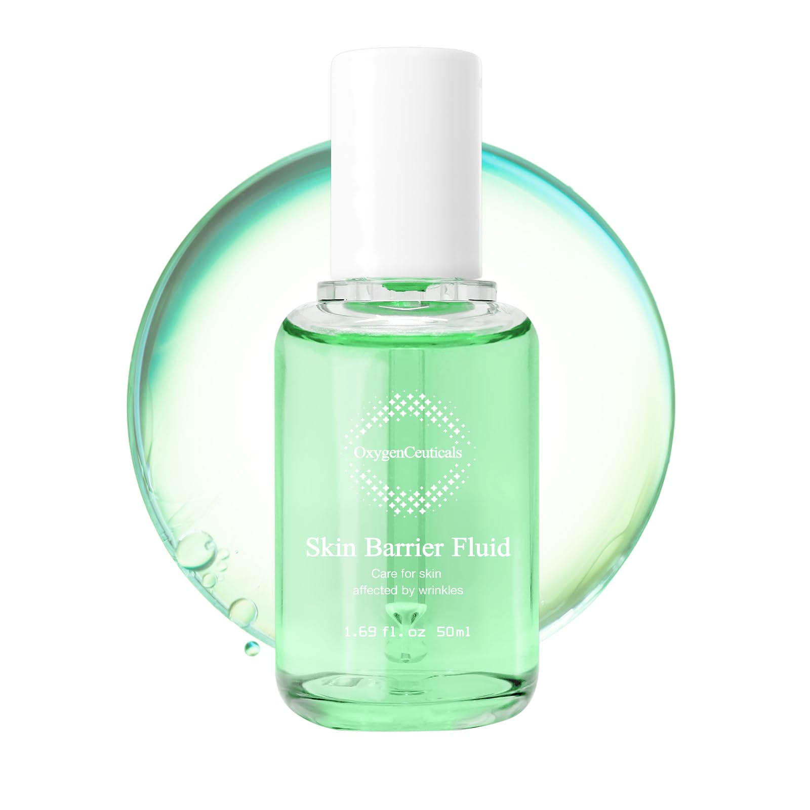 Skin Barrier Fluid – Anti-Wrinkle Ampoule with Adenosine, Hydrolyzed Collagen, Improves Elasticity & Firmness, Hydrating Serum for Dry & Aging Skin, Oil-Free Ampoule. 1.69 fl.oz (50ml)