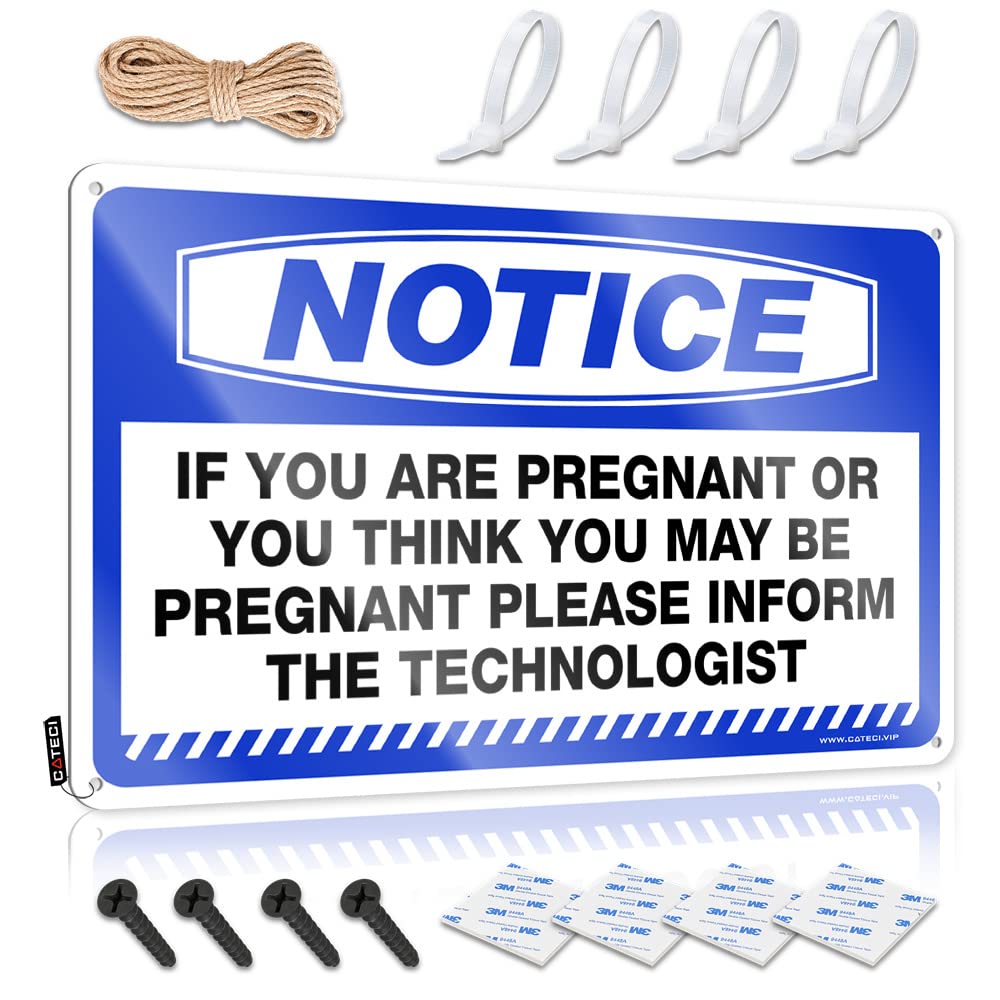 Mwfkkaddb One Color Funny Metal Tin Sign For Bar Notice If You Are Pregnant Or Think You May Be Tin Sign Funny Camping Signs Bar Mirrors For Man Cave(20X30cm)