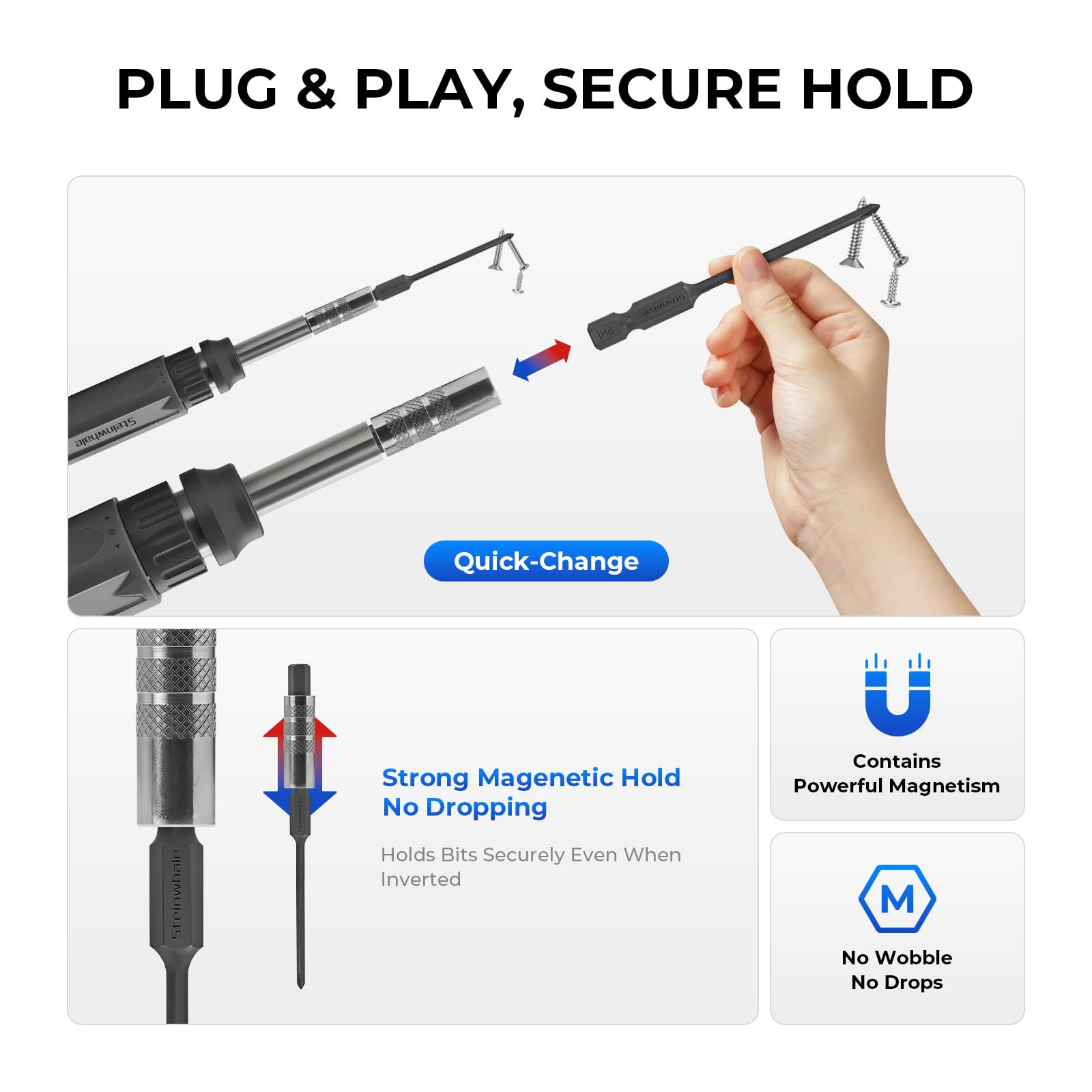 40mm Stubby Magnetic Extension Bit Holder 3Pack — Amazon image 4
