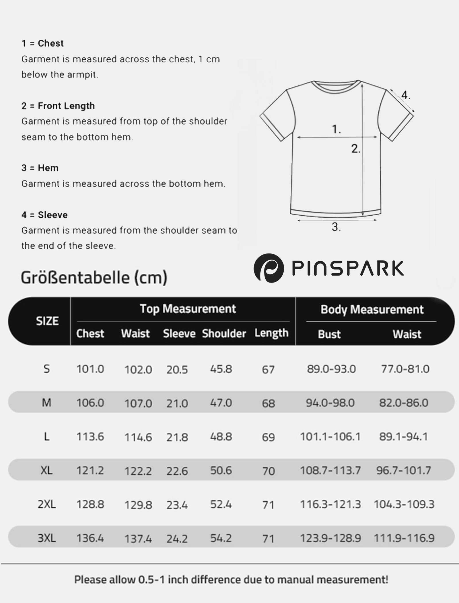 PINSPARK Camiseta Deportiva De Manga Corta Hombre, Transpirable, Secado RáPido, Correr Y Gimnasio, con Degradado — view 6