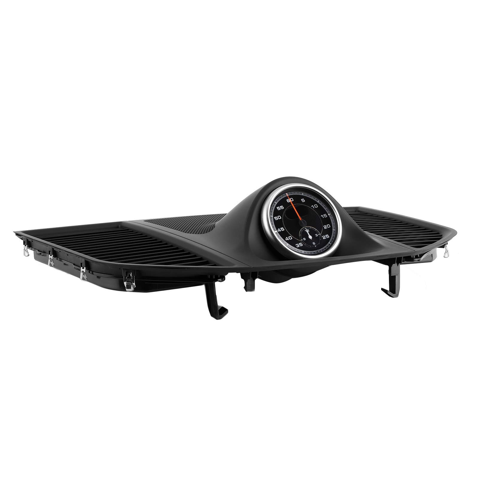 Coperchio Superiore Pannello Strumenti Adatto per 2017‑2020, Cronometro Coperchio Superiore Pannello Strumenti Cruscotto Auto (cronometro nero)