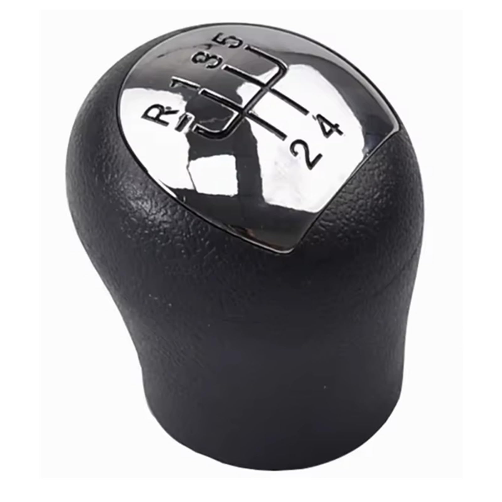 Wsbojxth One Color Gear Stick Compatible With Clio 1990-2006 For Espace 1991-2002 For Kangoo For Express 1997-2007 Gear Bar Knob Head 5 Speed Manual Shift Handball(Chrome)