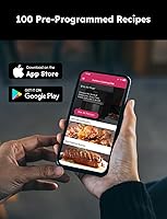 Vista 9 de Nuwave Brio - Horno freidora de aire, tamaño familiar XL de 15.5 cuartos de galón, cesta de asador SS y kit de brocheta, placa reversible ultra